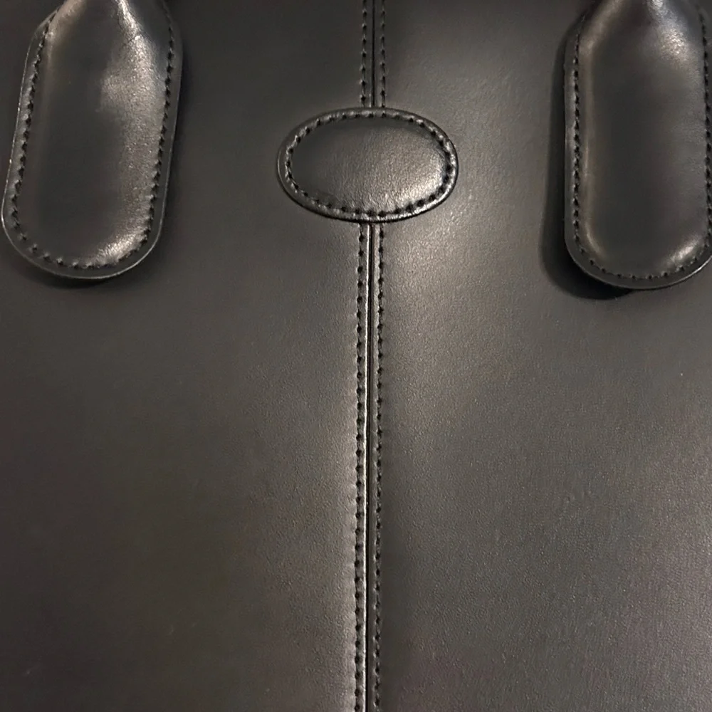 Stefano Bravo Structured Italian Leather Tote Bag